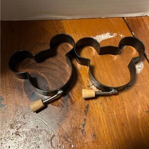 Disney Black Mickey Mouse Egg Rings